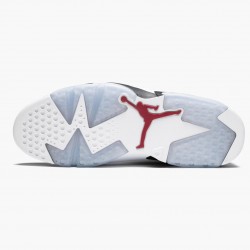 Air Jordan Retro 6 "Carmine" 384664 160 White/Carmine-Black AJ6 Black Jordan